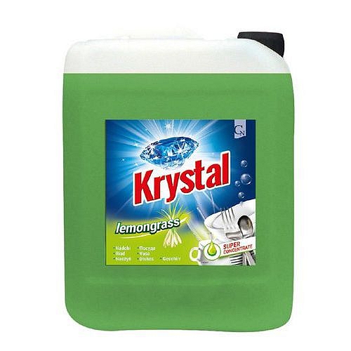 Krystal na nádobí 5l zelený