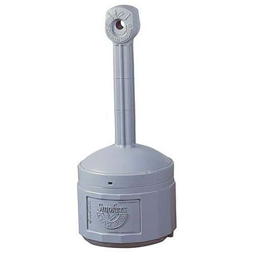 Plastový stojanový popelník Smoker’s Cease Fire®, 15 l, šedá