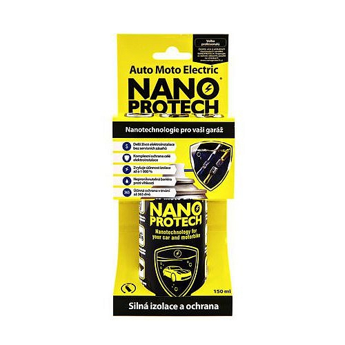 Čisticí a elektroizolační roztok NANOPROTECH Auto Moto Electric 150 ml