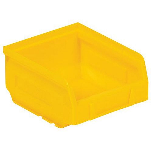 Plastový box Manutan Expert  6,2 x 10,3 x 12 cm, žlutý