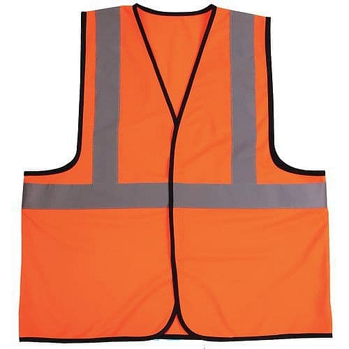 Oranžová reflexní vesta - Manutan Expert, vel. M