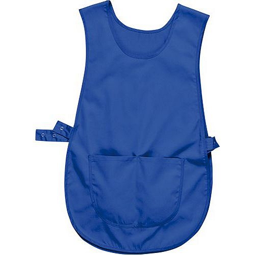 Zástěra klokanka s kapsou, světle modrá, vel. L-XL