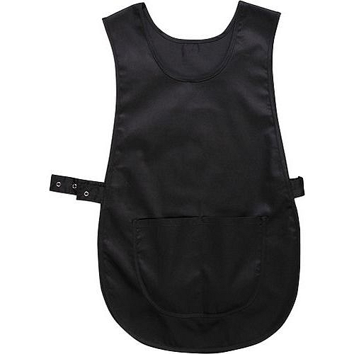 Zástěra klokanka s kapsou, černá, vel. L-XL