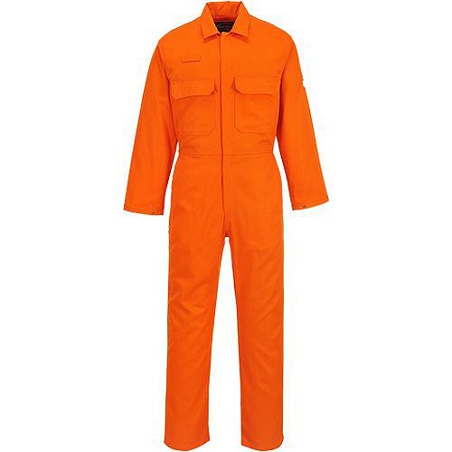 Nehořlavá kombinéza Bizweld, oranžová, prodloužené, vel. XL