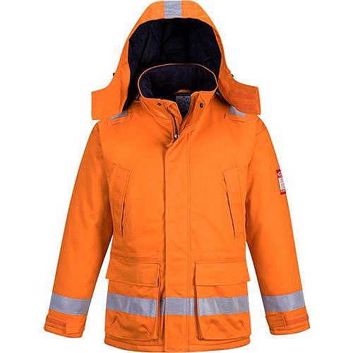 Zimní bunda FR Anti-Static, oranžová, vel. L