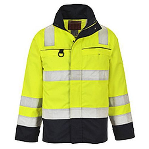 Blůza Hi-Vis Multi-Norm, modrá/žlutá, vel. L