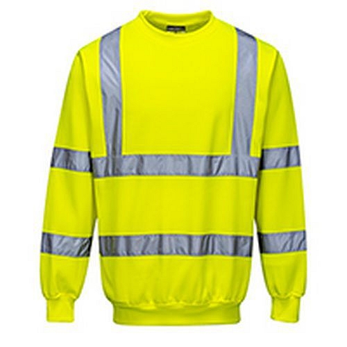 Reflexní mikina Hi-Vis, žlutá, vel. S