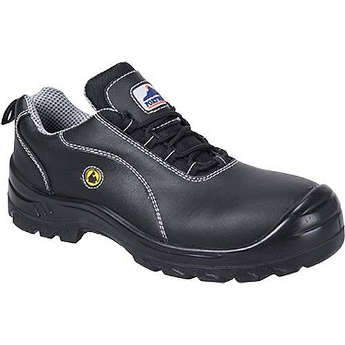 Portwest Compositelite ESD kožená obuv S1, černá, vel. 39