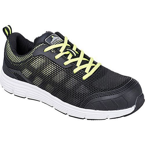 Steelite Tove Trainer S1P, zelená/černá, vel. 45