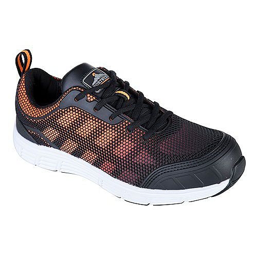Steelite Tove Trainer S1P, černá/oranžová, vel. 36