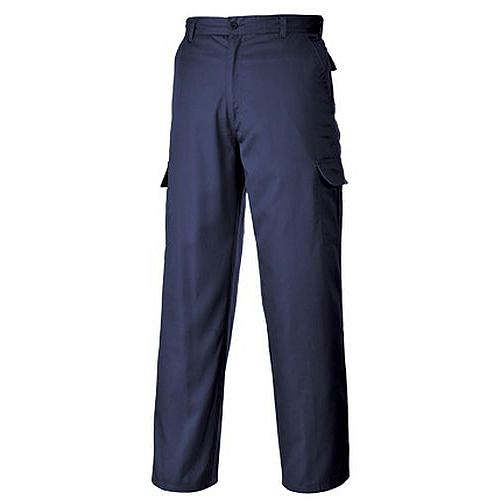 Kalhoty Combat, modrá, extra prodloužené, vel. 42