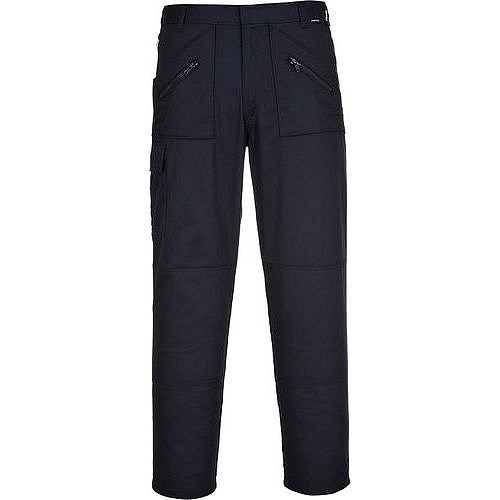 Kalhoty Action, modrá, prodloužené, vel. 38