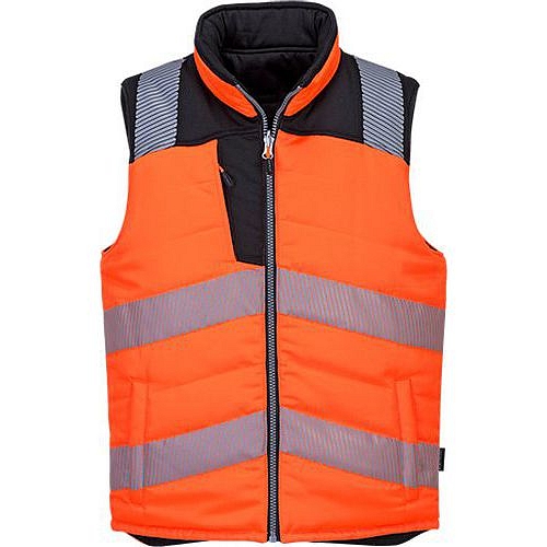 Reflexní oboustranná vesta PW3 Hi-Vis, oranžová/černá, vel. XL
