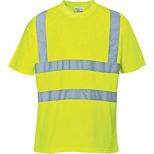 Reflexní tričko s krátkým rukávem Plus Hi-Vis, žluté, vel. 6XL