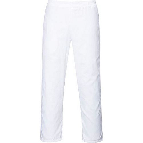 Kalhoty pekařské, bílá, vel. 4XL