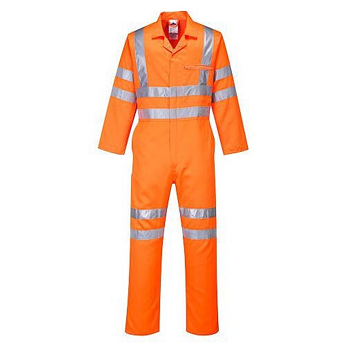 Kombinéza Hi-Vis RIS, oranžová, prodloužené, vel. XL