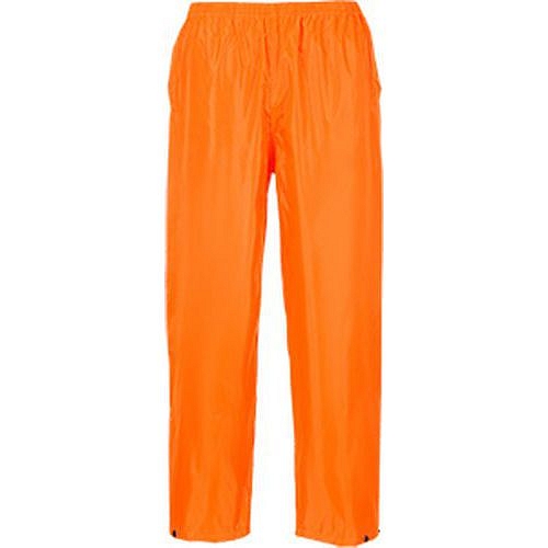 Kalhoty do deště Classic, oranžová, vel. L