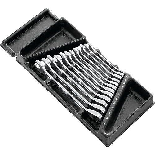 Plastový modul s kombinovanými klíči Facom 467, 12 ks