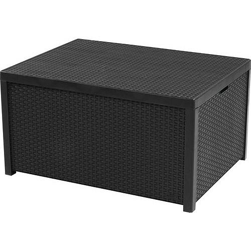 Zahradní stůl Arica s úložným prostorem, grafit