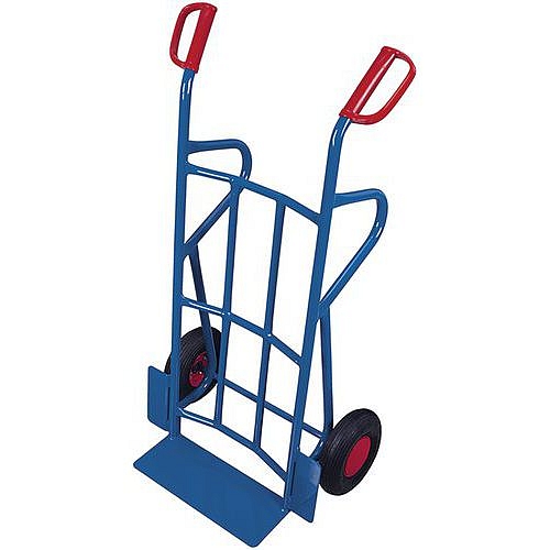 Rudl RU230, do 250 kg, 62 x 50 x 122 cm, nafukovací kola, modrý