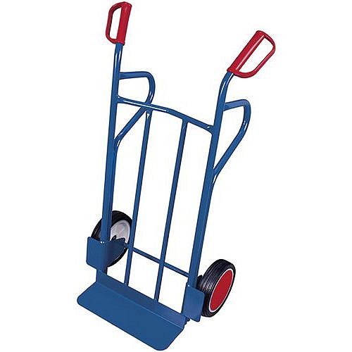 Rudl RU244, do 250 kg, 69 x 55 x 120 cm, s plnými koly, modrý