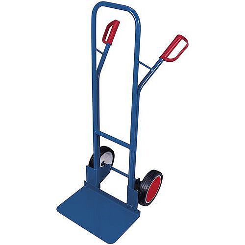 Rudl RU246, do 250 kg, 57 x 65 x 130,5 cm, s plnými koly, modrý