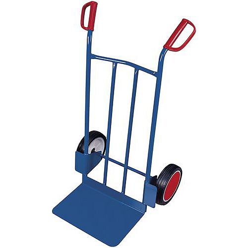 Rudl RU247, do 250 kg, 69 x 60 x 111 cm, s plnými koly, modrý