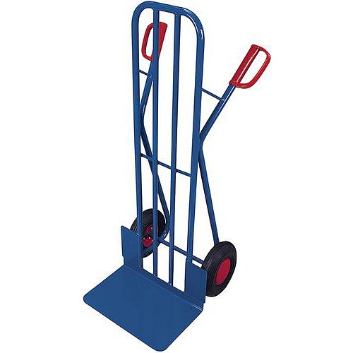 Rudl RU253, do 250 kg, 57 x 58,5 x 131 cm, s nafukovacími koly, modrý