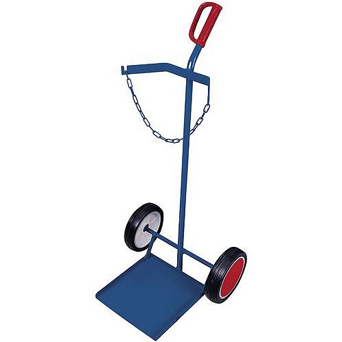 Rudl RU208 na propanové láhve, do 100 kg, s plnými koly, šedý