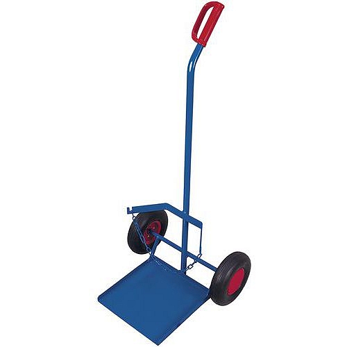 Rudl RU207 na propanové láhve, do 100 kg, s nafukovacími koly, modrý