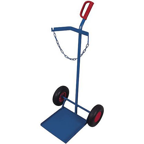 Rudl RU208 na propanové láhve, do 100 kg, s nafukovacími koly, modrý