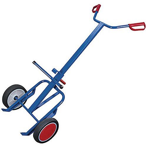 Rudl RU202 na sudy, do 250 kg, s plnými koly, modrý