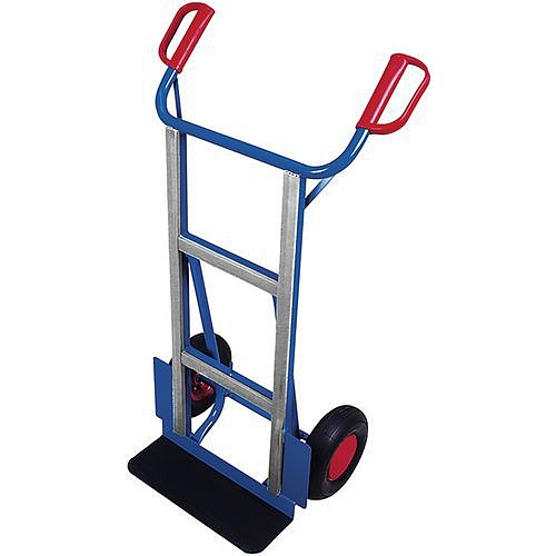 Rudl RU228, do 250 kg, 64 x 42,5 x 114,5 cm, nafukovací kola, modrý