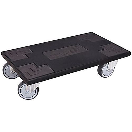 Přepravní plošina PL04, do 300 kg, 14,5 x 60 x 35 cm, termoplastická kola