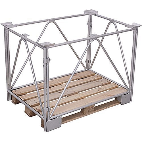 Paletový nástavec typ 68, pozink, 80 x 120 x 80 cm