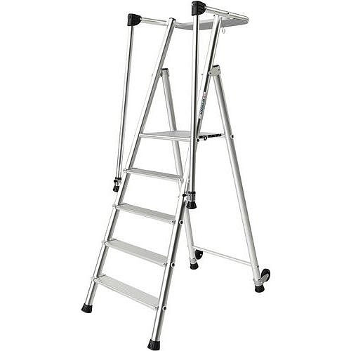 Hliníkové schůdky Magnum 3 Tubesca-Comabi, 5 stupňů