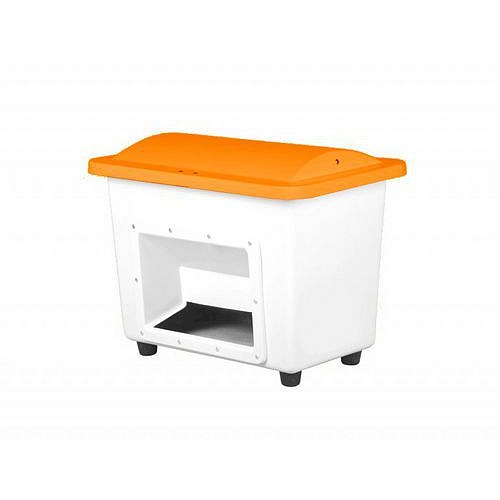 Nádoba na zimní posyp, 220 l, bílá