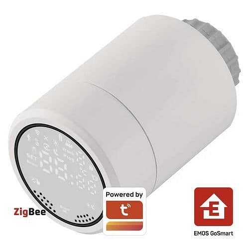 Digitální termostatická hlavice GoSmart  P5630S, ZigBee