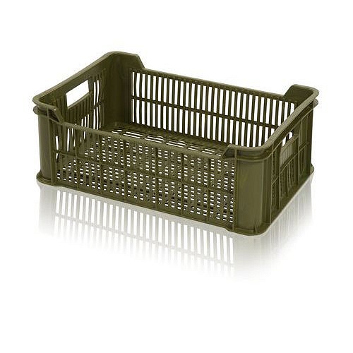 Přepravka na zeleninu OZS, perforovaná, recyklovaná