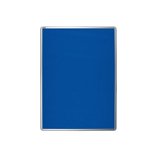 Textilní oboustranný paraván ekoTAB 75 x 100 cm, modrý