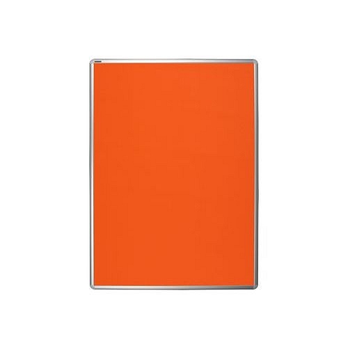 Textilní oboustranný paraván ekoTAB 75 x 100 cm, oranžový