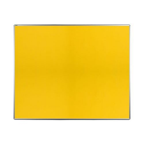 Textilní oboustranný paraván ekoTAB 100 x 150 cm, žlutý
