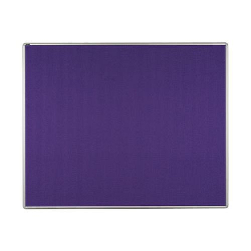 Textilní oboustranný paraván ekoTAB 120 x 150 cm, fialový