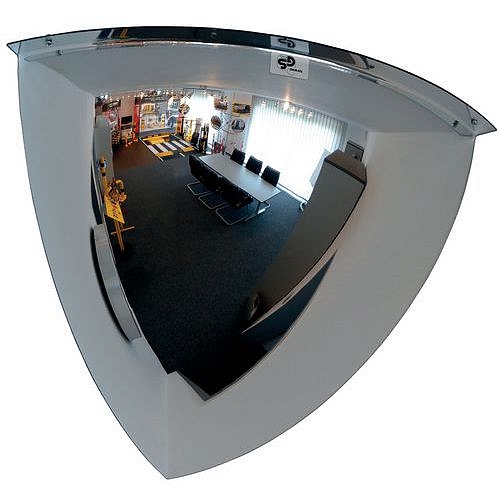Parabolické zrcadlo Dancop 90°, rohová výseč 60 cm