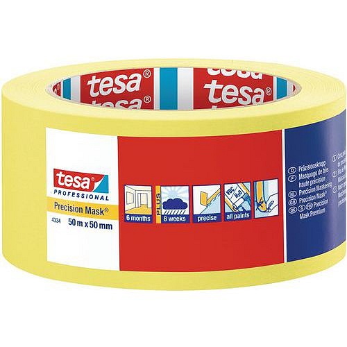 Maskovací lepicí páska Tesa Professional, 50 m, 50 mm