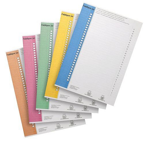 Štítky k závěsným složkám Elba, 157 mm, 10 ks