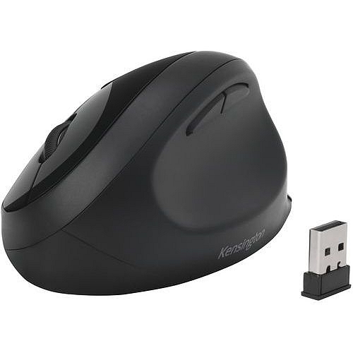 Ergonomická vertikální myš ProFit, bezdrátová, černá