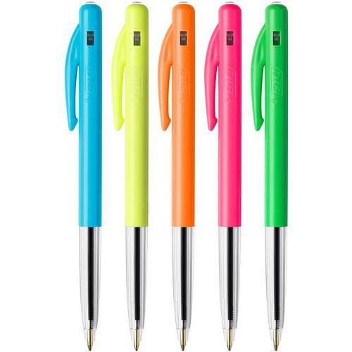 Kuličková pera BIC M10 Colours Fun, 50 ks
