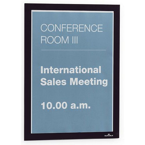 Samolepící rámeček Durable, Duraframe, A4, černý