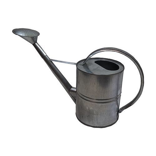 TOPTRADE konev zahradní, pozinkovaná, s růžicí, 4 l